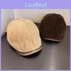 Flat Corduroy Autumn Beret Hat Cap For Lightweight Breathable Gift Commuting