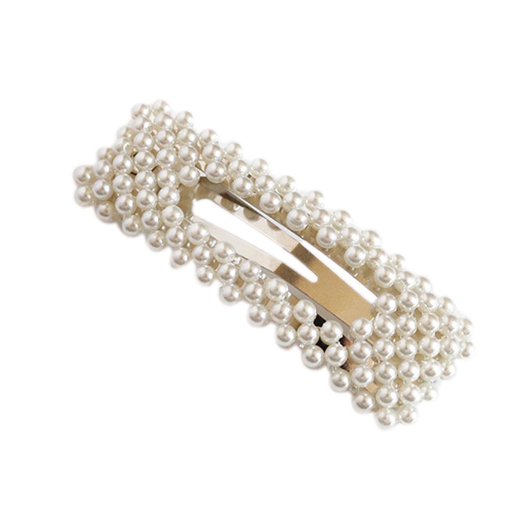 Hochzeit Braut Perlen Haarspangen Damen Mädchen Haarspangen Handgemacht Brautjungfer Haarspangen Zubehör