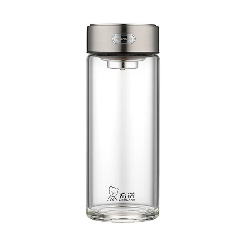 Heenoor Single-Layer Glass Tea Infuser Bottle
