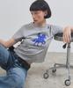 Eikyueikyuhauseukeulleob Star Horse T-Shirt [Melange Grey]