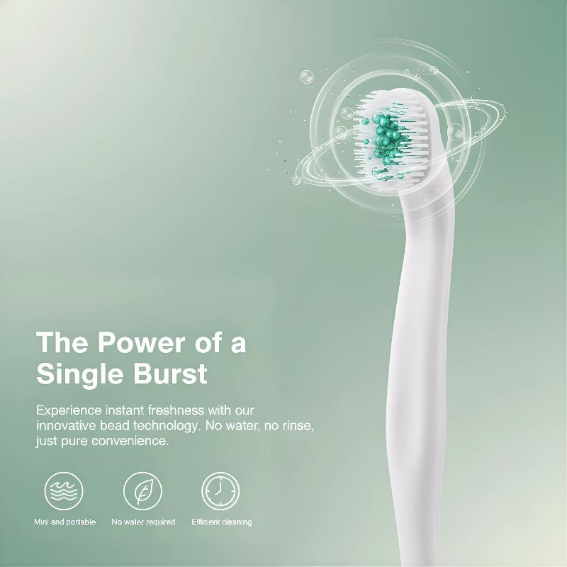 Disposable Mouthwash Toothbrush Convenient Multi-functional Refreshing No-rinse Mini Travel Toothbrush