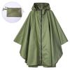 Imperméable de Pluie à Capuche Manches Imperméable Poncho de Pluie Grande Taille Portable Housse de Pluie Randonnée Voyage Unisex