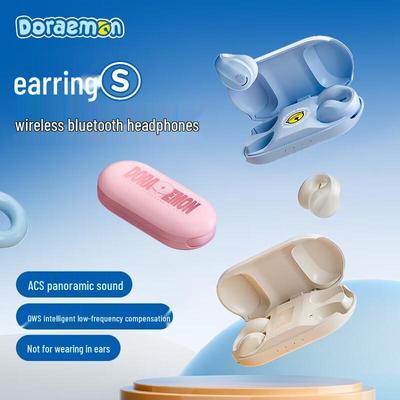 ROCK Doraemon Earring-Style TWS Bluetooth Earbuds