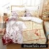 Loveless Luxury Bedding Set Japan Anime Cartoon Duvet Cover Set Comforter Bedspread Linen Twin Single Size Printed Home Textile