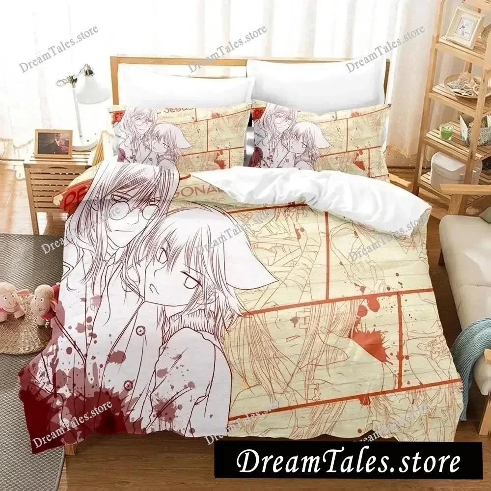 Loveless Luxury Bedding Set Japan Anime Cartoon Duvet Cover Set Comforter Bedspread Linen Twin Single Size Printed Home Textile