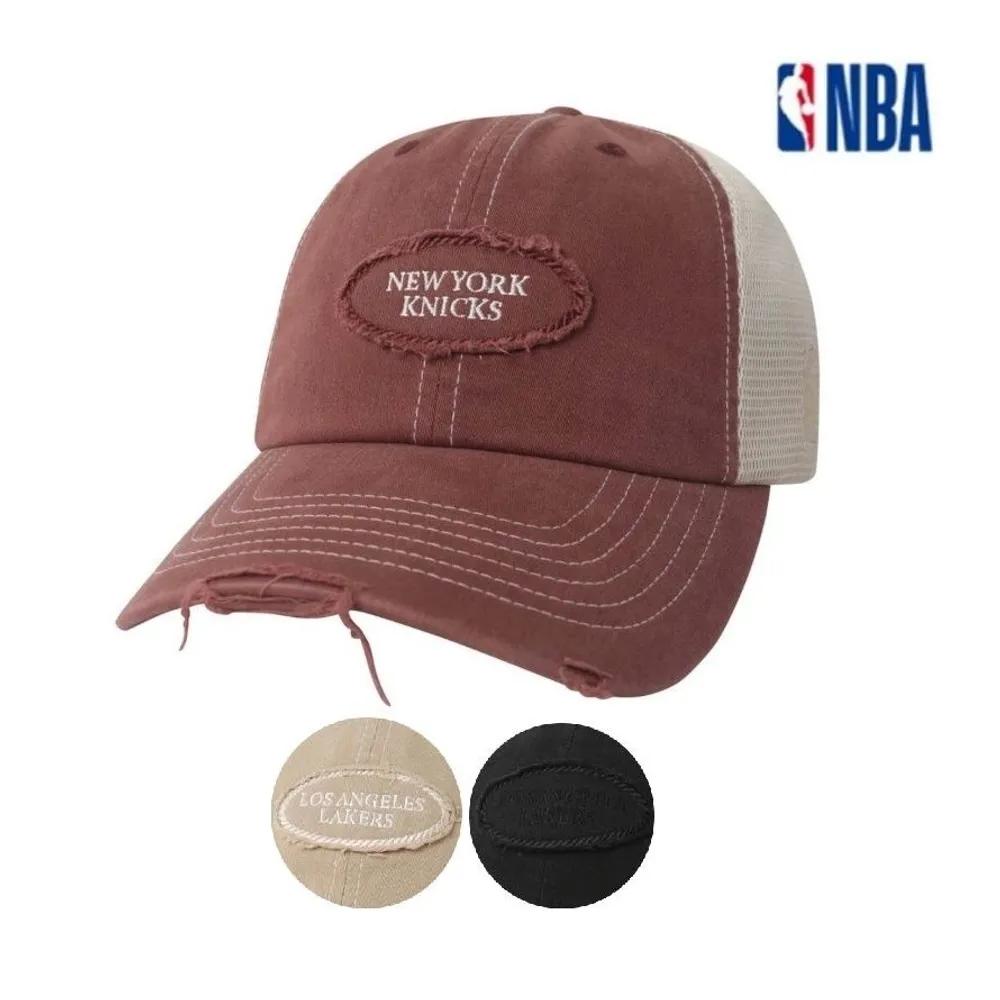 Unisex Baseball Cap Mesh Cap Trucker Vintage Stitch Long Brim (N372PA562P) FREE