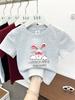 Kids Cotton Cartoon T Shirt Summer Short Sleeve Top For Boys And Girls Breathable Comfortable Tee