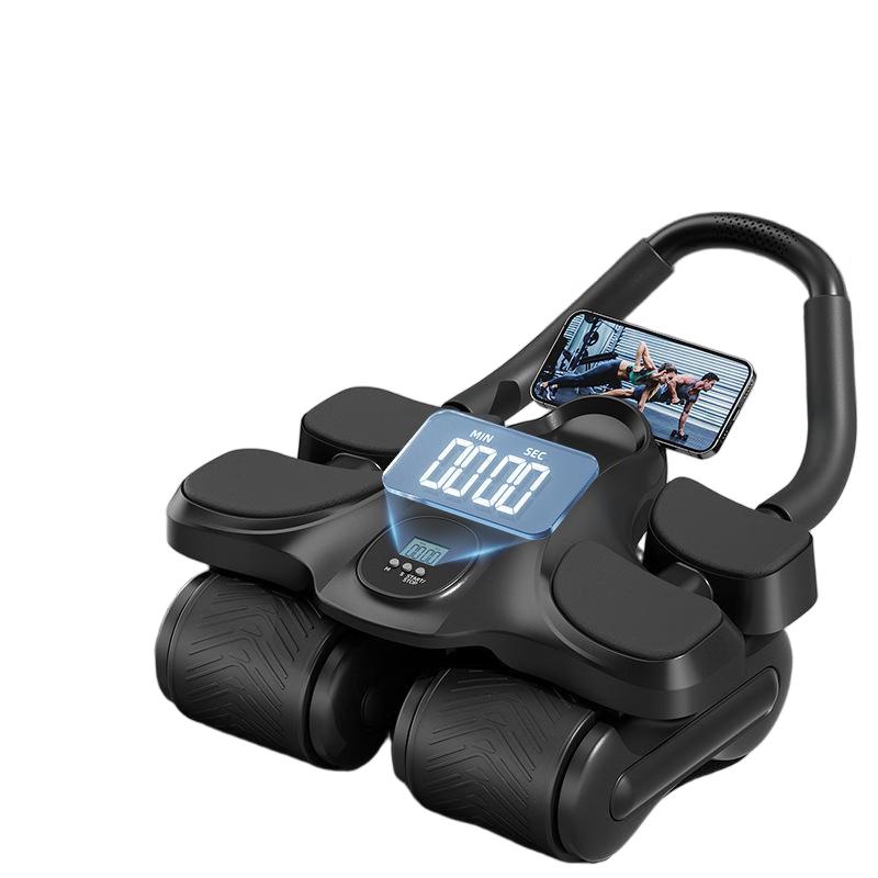 Automatic Rebound 4-Wheel Abdominal Roller