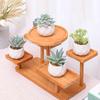 Wooden Display Rack Multi Layer Practical Display Stand Holder Tabletop Tiered Tray for Dolls Collection Figure Makeup Cupcake