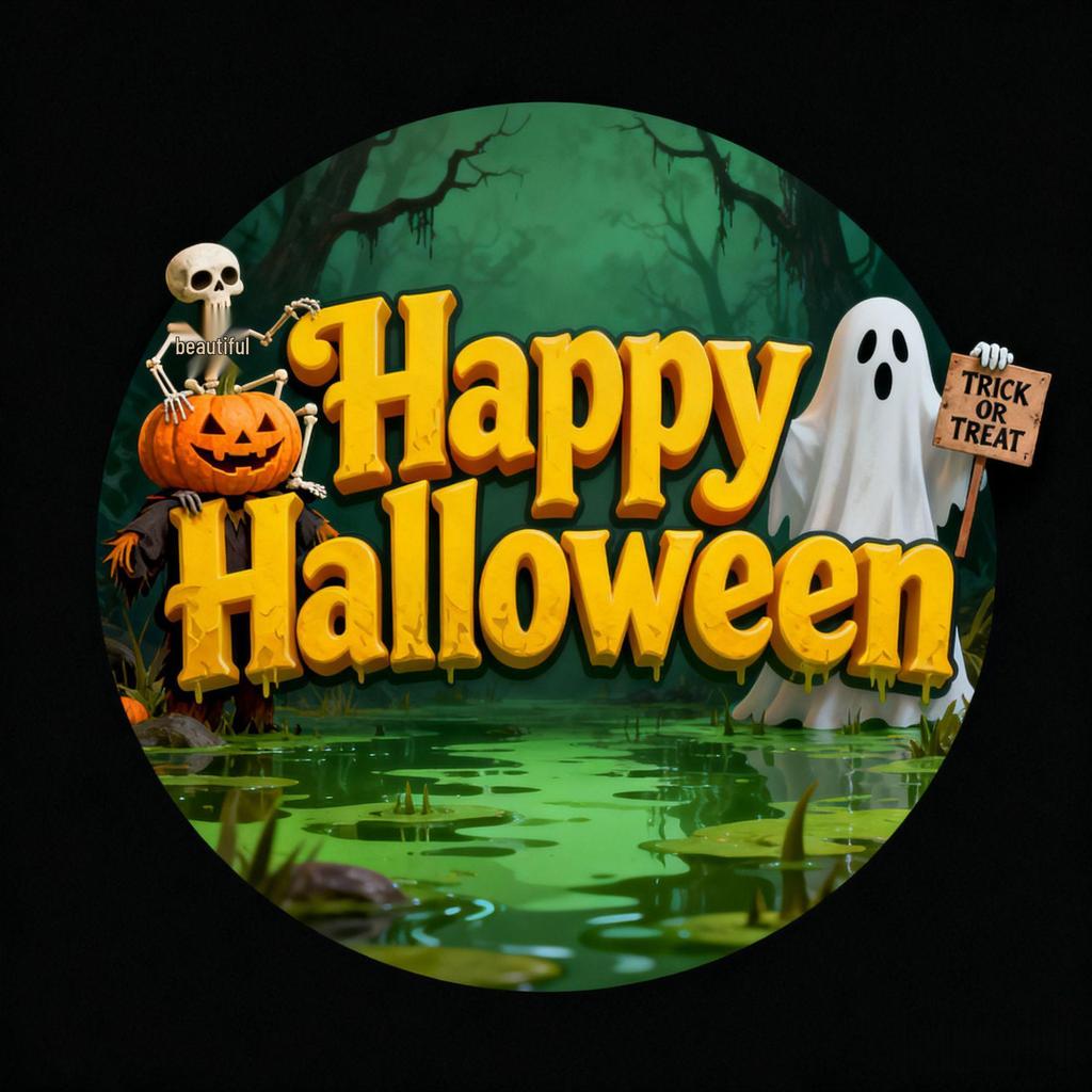 Starry Sky Moon Lamp - Creative LED Projection Night Light with Ghost Face Expressions, USB Decorative Lamp.