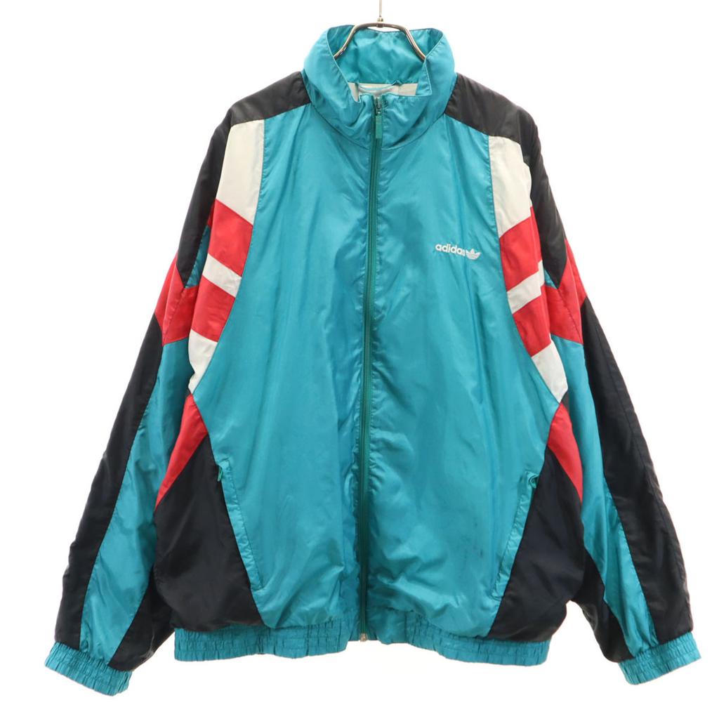 Adidas 80s Vintage Track Jacket D6 Turquoise Men's Used