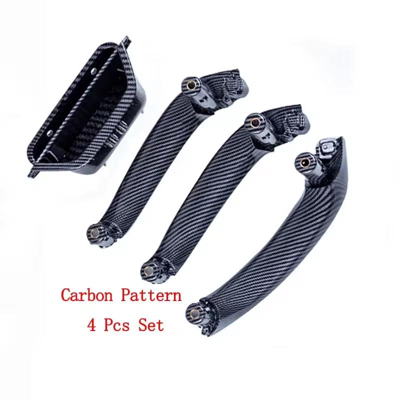 4 PCS SET LHD RHD Interior Driver Side Inner Door Pull Handle Trim Cover for BMW X3 X4 F25 F26 2010-2017