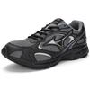 Mizuno Speed 2K Comfortable Trendy Sports Mesh Shock Absorbing Breathable Non-Slip Low-Top Running Shoes Unisex Sneaker Black Gray D1GH222907