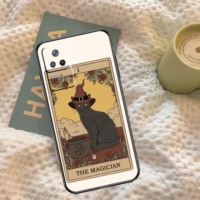 Tarot Card Cute Art Cats Case For Xiaomi 15 Ultra 13 14 11T 12T 13T 14T Pro POCO X7 Pro F5 F6 M6 X3 X5 X6 Pro Cover