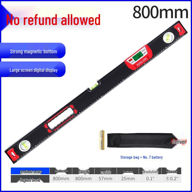 Infrared Precision Digital Laser Level and Inclinometer with Multifunctional Display
