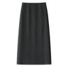 Minigonna Nera con Paillettes da Donna 2025 - Flanella di Lana Slimming High-End a Portafoglio Bodycon per Autunno/Inverno