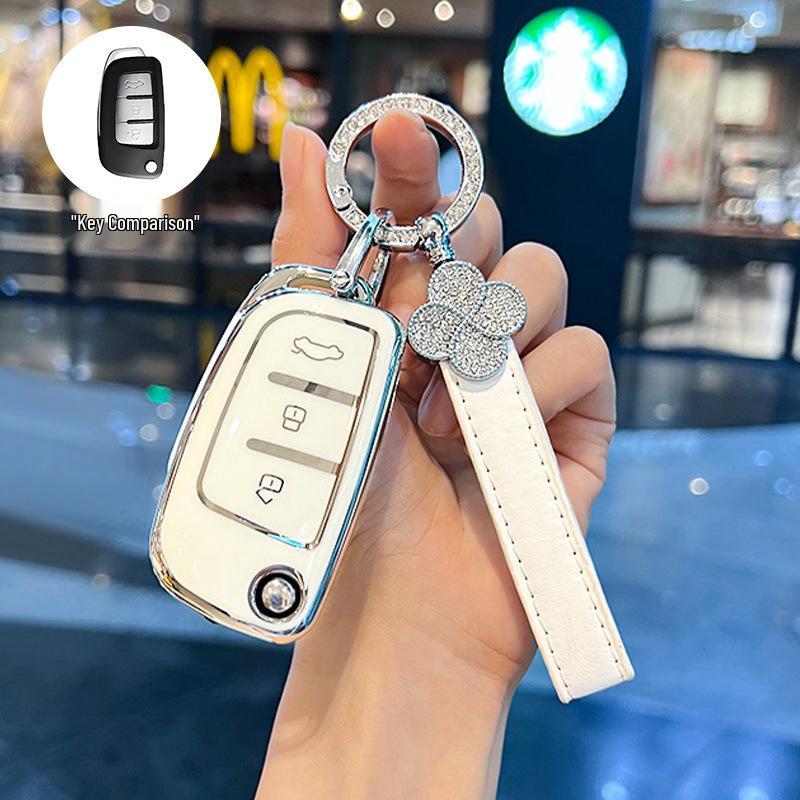 Geely Folding Key Cover for Vision X3, King Kong, Emgrand GL, Panda S1, Boyue X1, Xingrui, Binrui.