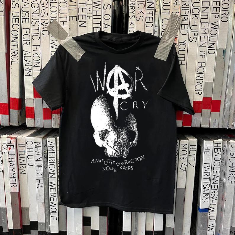 

WarCry BAND artwork black T-shirt short sleeve All sizes S to 45Xl XA1023 Unisex T-Shirt XL