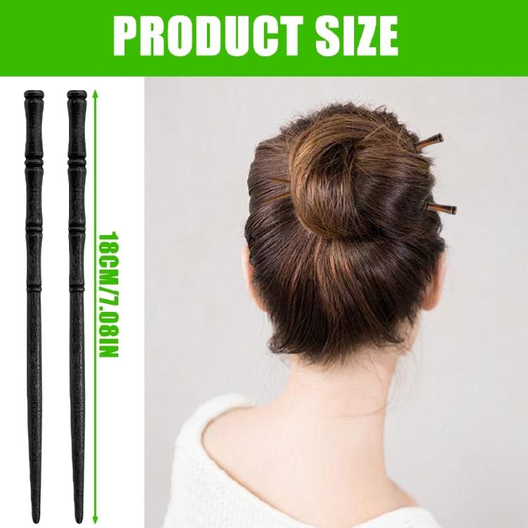 12pcs Bacchette per Capelli in Legno con Design Bacchette Ornamento per Capelli Fermaglio per Capelli per Occasioni Formali Evento Culturale Vestirsi