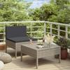 Day and Night - Day and Night 2-piece Garden Furniture Set and Gray Synthetic Rattan Cushions