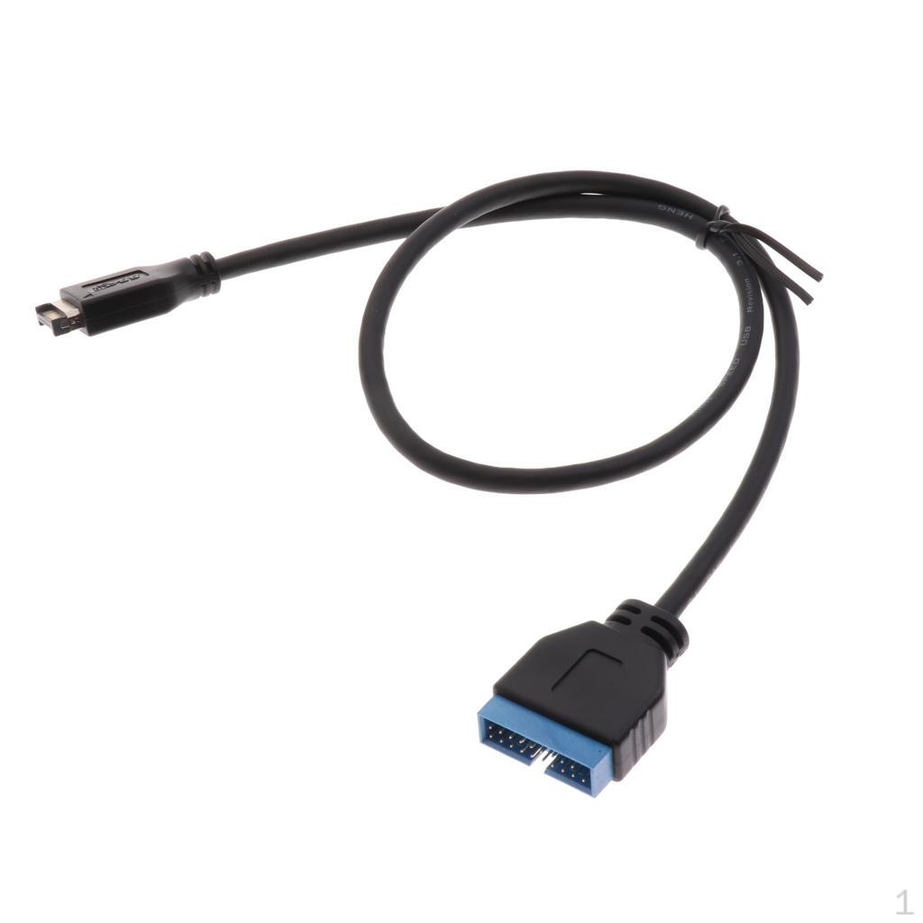 

USB 3.1 Header to 3.0 20Pin Extension Cable for