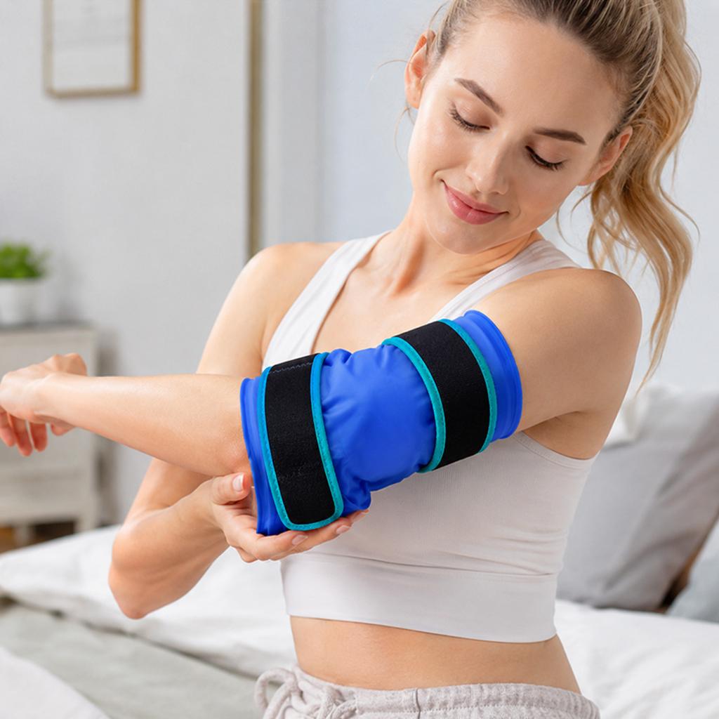 Wiederverwendbare Eispackung-Bandage für Knieschmerzen
