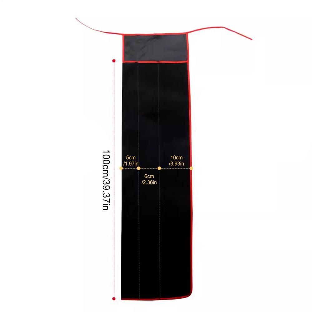 Fishing Rod Sleeve Thickened Fishing Pole Cover Scratch-proof Protector Fishing Reel Pole Storage Bag for Outdoor Equipment