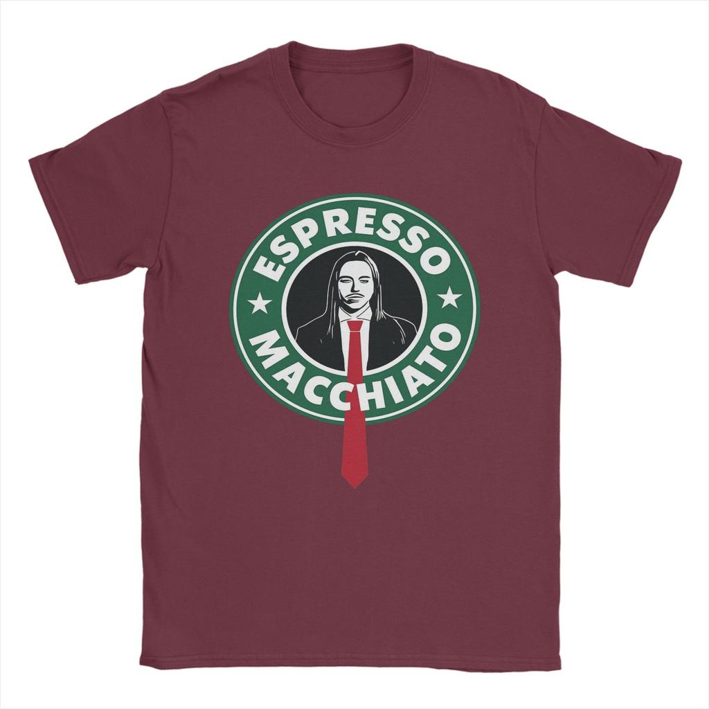 Espresso Macchiato Tommy Cash T-Shirts Men Crew Neck Couple T Shirts Estonia 2025 Eurovisions SongShort Sleeve Tee Shirt Clothes