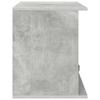 TV Stand with Drawers Concrete Grey 79 x 40 x 48 cm