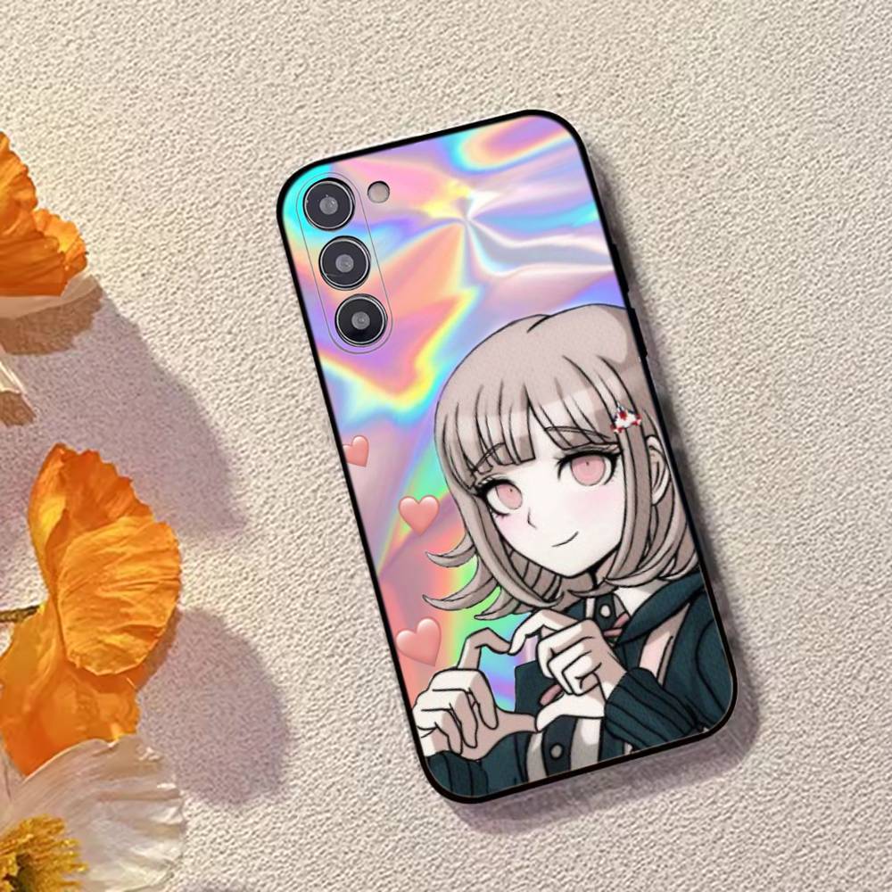 Danganronpa C-Chiaki Nanami Phone Case For Samsung Galaxy A73,A72,A71,A70,A53,A52,A51,Soft Silicone Black Cover