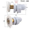 4pcs19mm/23mm/25mm/27mm/29mm Door Roller Shower Rooms Cabins Pulley / Shower Room Roller /Runners/Wheels/Pulleys Diameter