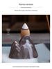 Lotus Ceramic Backflow Incense Burner & Holder - Ge Kiln Zisha Ornament