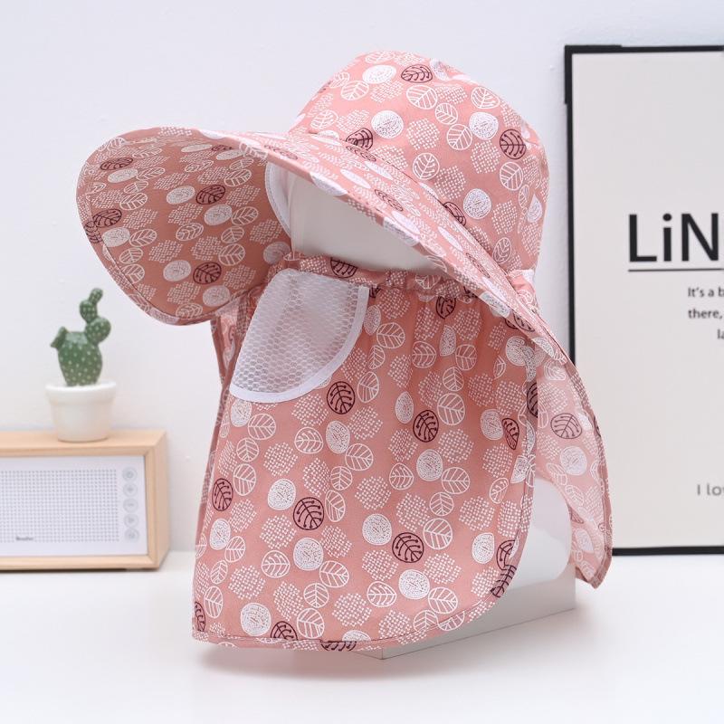 Hat Female Spring and Summer Sunscreen Full Face Sun Hat Working In The Field Big Eaves Tea Picking Hat Cycling Mask Breathable Sun Hat