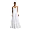 European and American Cross-border New Women's Skirt Fashionable Three-dimensional Flower French Casual Loose Suspender Long Dress Dress