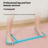 1Pc Multifunctional Foot Resistance Band Stretching Toe Mobility Leg Training Hip Building Core Strengthening Durable Heavy Duty