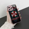 Movie U-Umbrella C-Corporation Logo Tempered Glass For Iphone 14 13 12 11 Pro Mini XS MAX 14Plus X XS XR Fundas