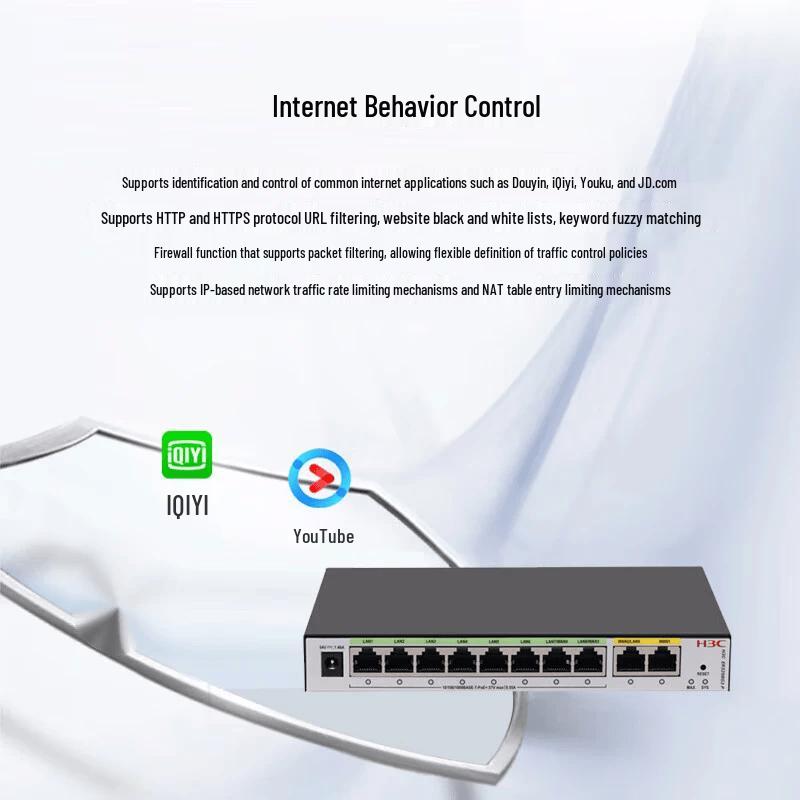 H3C ER3208G3-P 8-Port Gigabit PoE Gateway & Router (CN version)