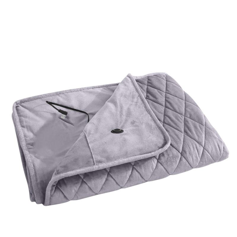 5V USB Large Loose Electric Blanket Powered By Power Bank Winter Bed Warmer Heated Sofa Blanket Body Heater Bed Warmer Mat