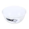 Takagi Lightweight Heat-Resistant Bowl 24cm 2800ml Microwave Safe Plastic Tableware Dishwasher Cooking Utensils Durable Stain-Resistant Transparent