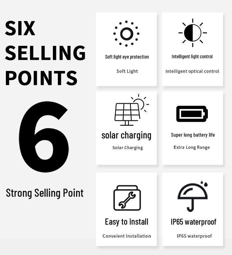 Solar-Powered Aluminum Minimalist Garden Light for Lawn, Villa, and Courtyard Lighting