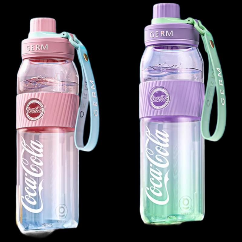 GEMEGE Coca-Cola Gradient Glass Water Bottle