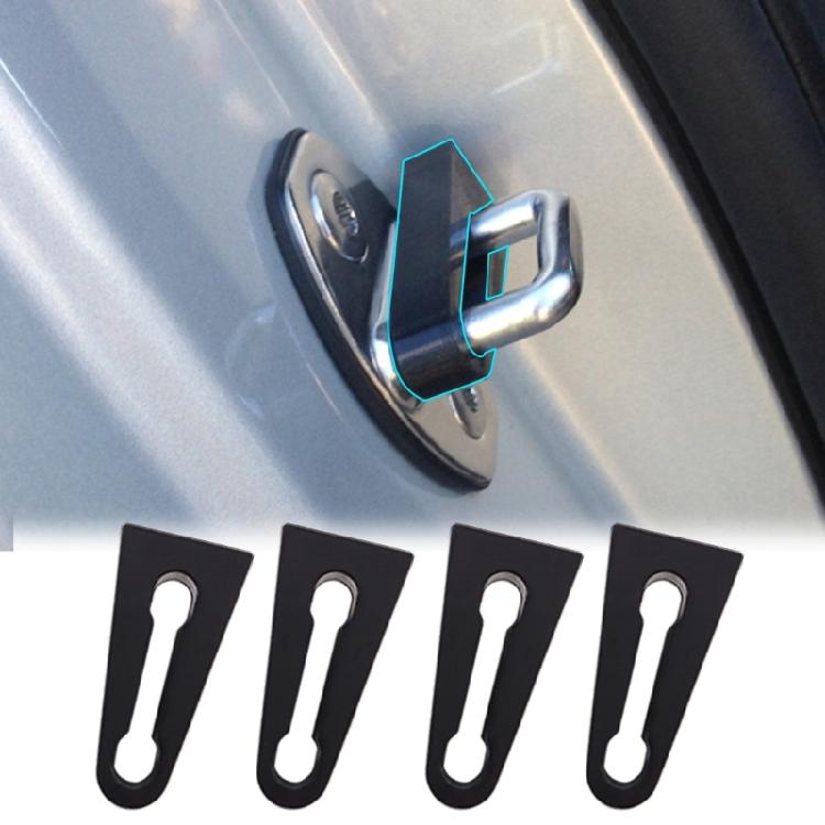 4Pc Car Door Damper Car Door Lock Sound Deadener Damper Buffer Quiet Noise Deaf Soundproofing Seal  Seal Buffer