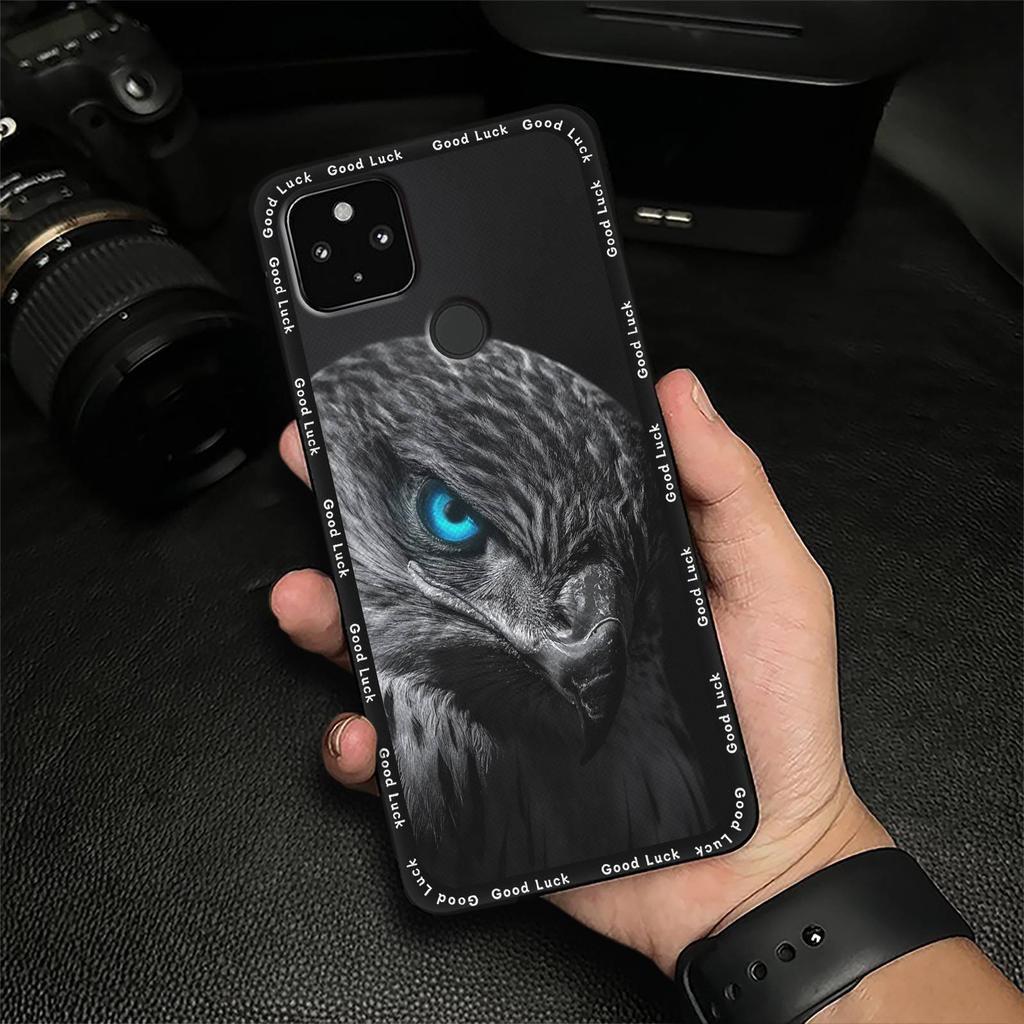Anti-dust Full Wrap Phone Case For Google Pixel 4A 5G Protective Soft Case Fashion Design Cover Back Cover Cartoon TPU