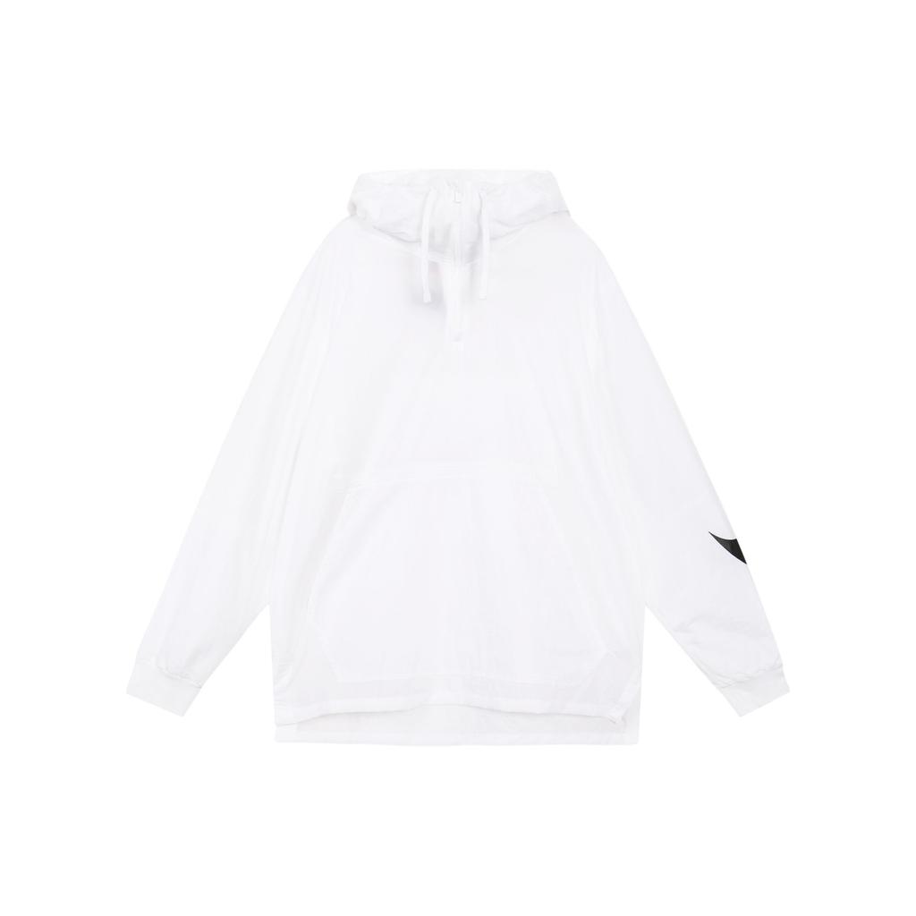 Nike Big Swoosh Half-Zip Hooded Jacket Spring Edition Men Top White CW6207-100