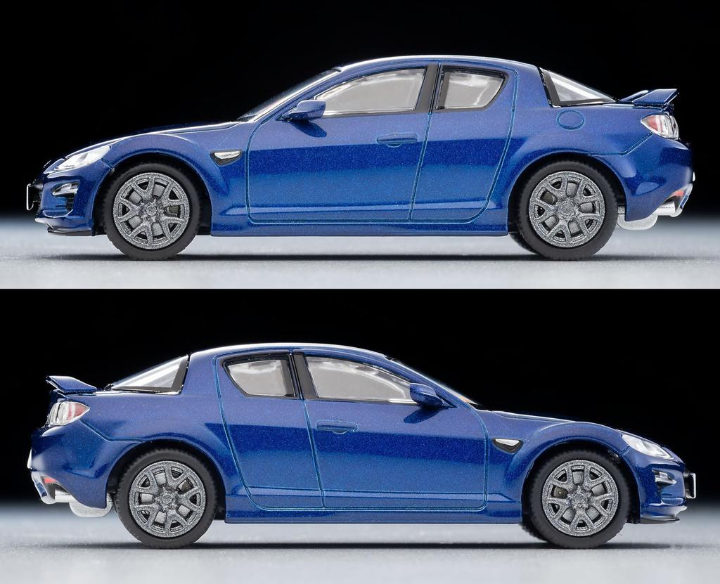 Tomytec Tomica Limited Vintage Neo LV-N314b Mazda RX-8 TypeRS Navy Blue 2008 Model (Assembled)