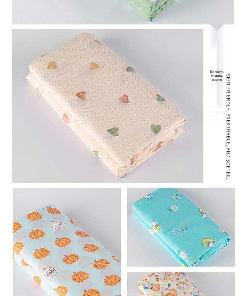 Baumwoll-Seiden-Steppbettbezug mit innerer Wattefüllung