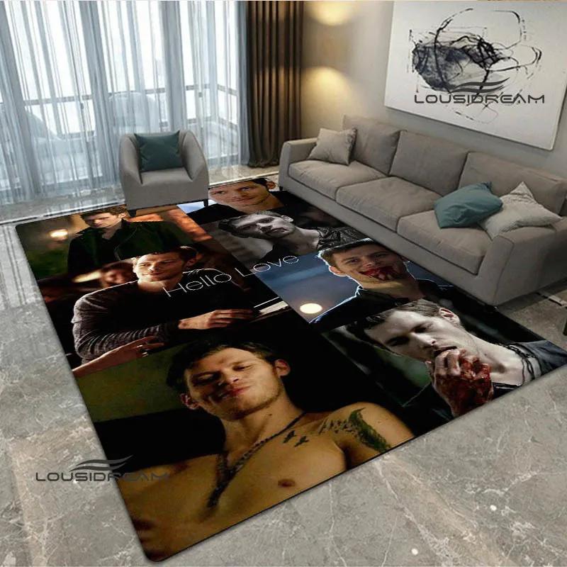 Tappeto originale Klaus Mikaelson Tappeto antiscivolo Tappetino da yoga Zerbino Oggetti di scena per fotografia Tappeto da cucina Tappeto per area Regalo di compleanno