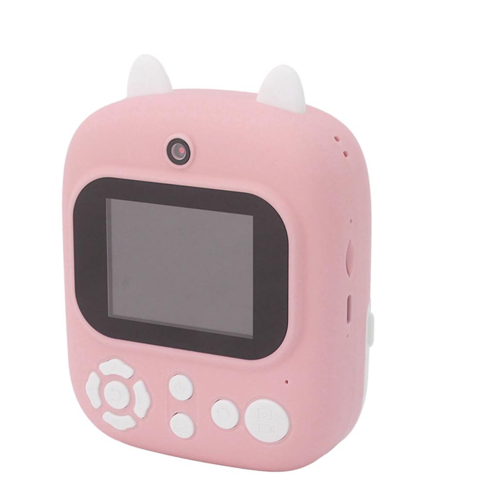 Instant Camera 2.4in HD Kids Digital Instant Camera Dual Lens Instant Print Digital Camera for Home