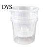 Vochtminnende Plantenbak Clear met Waterreservoir, Plastic Zelfwatergevende Bloempot, Geperforeerde Binnenpot, Decoratief Kantoor Ademende Wortelcontrole