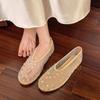 Fashion Versatile Woman Shoes Spring 2026 New Round Toe Flat Shoe Simple Breathable Women's Sandals Anti Slip Women Ballet Shoes